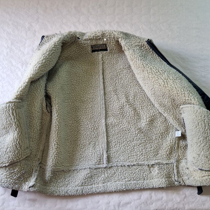 Blouson , homme  , Aviateur  , vintage , Windfield  , taille XL ,  cuir synthétique - photo numéro 3