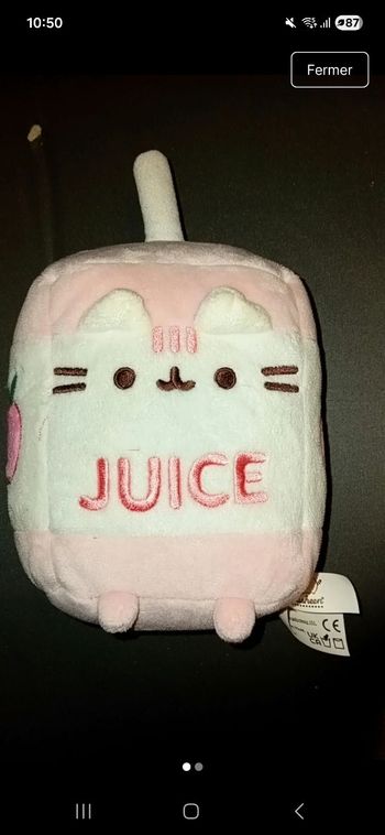 Peluche chat