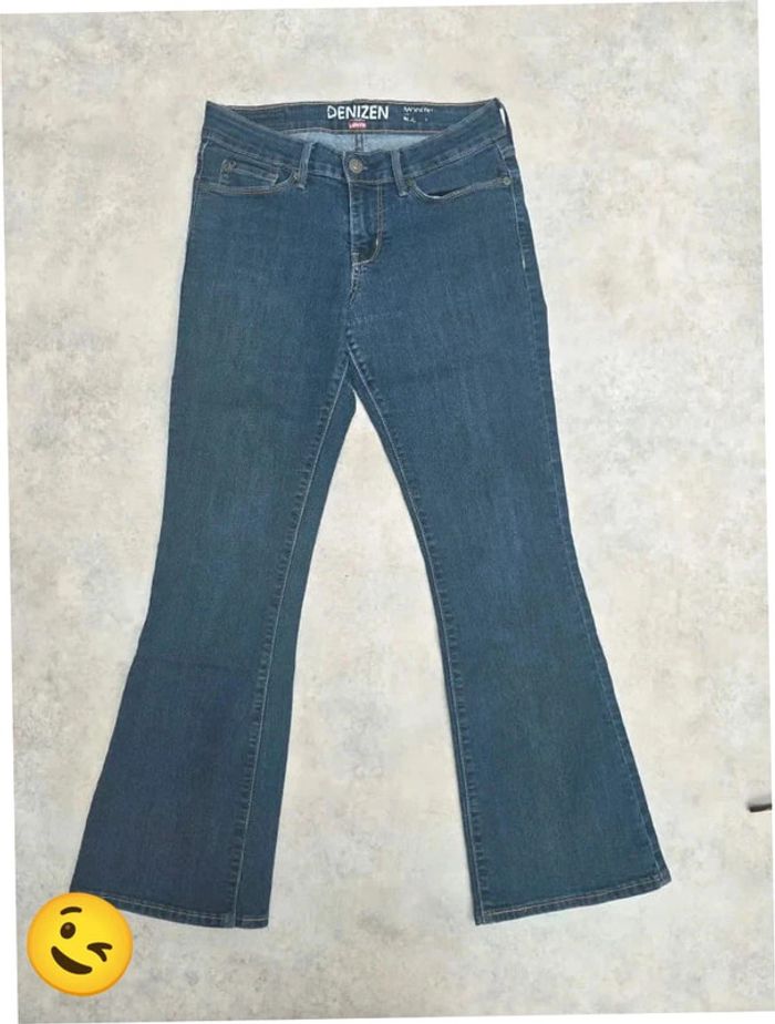 Jean Levi's denizen W26|FR36 coupe patte d'eph bleu Femme-Women - photo numéro 3