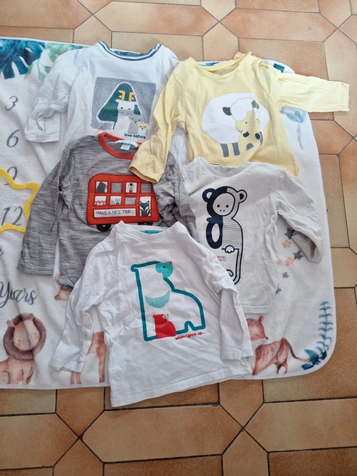 Lot de 5 Tee-shirt Obaïbi - photo numéro 2