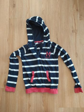 Sweat capuche sergent major 7 ans