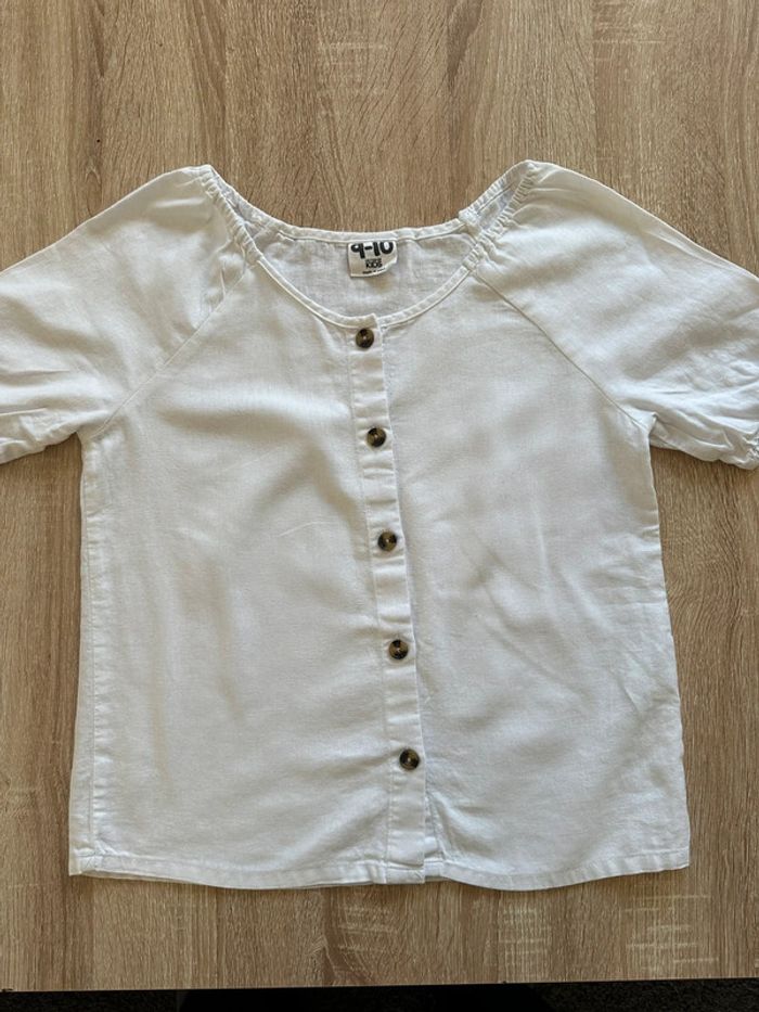 T-shirt blanc Lin