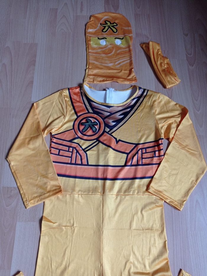 Deguisement Ninja + cagoule 8ans - photo numéro 4