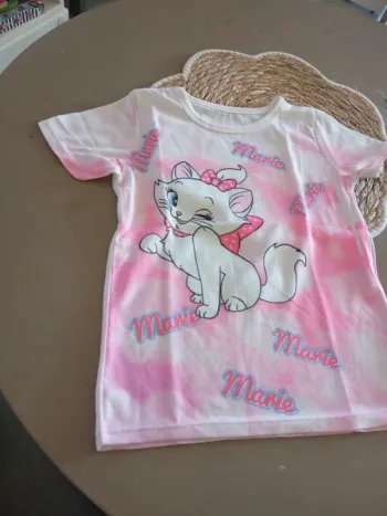 Tee shirt Marie Artistochats 4 ans