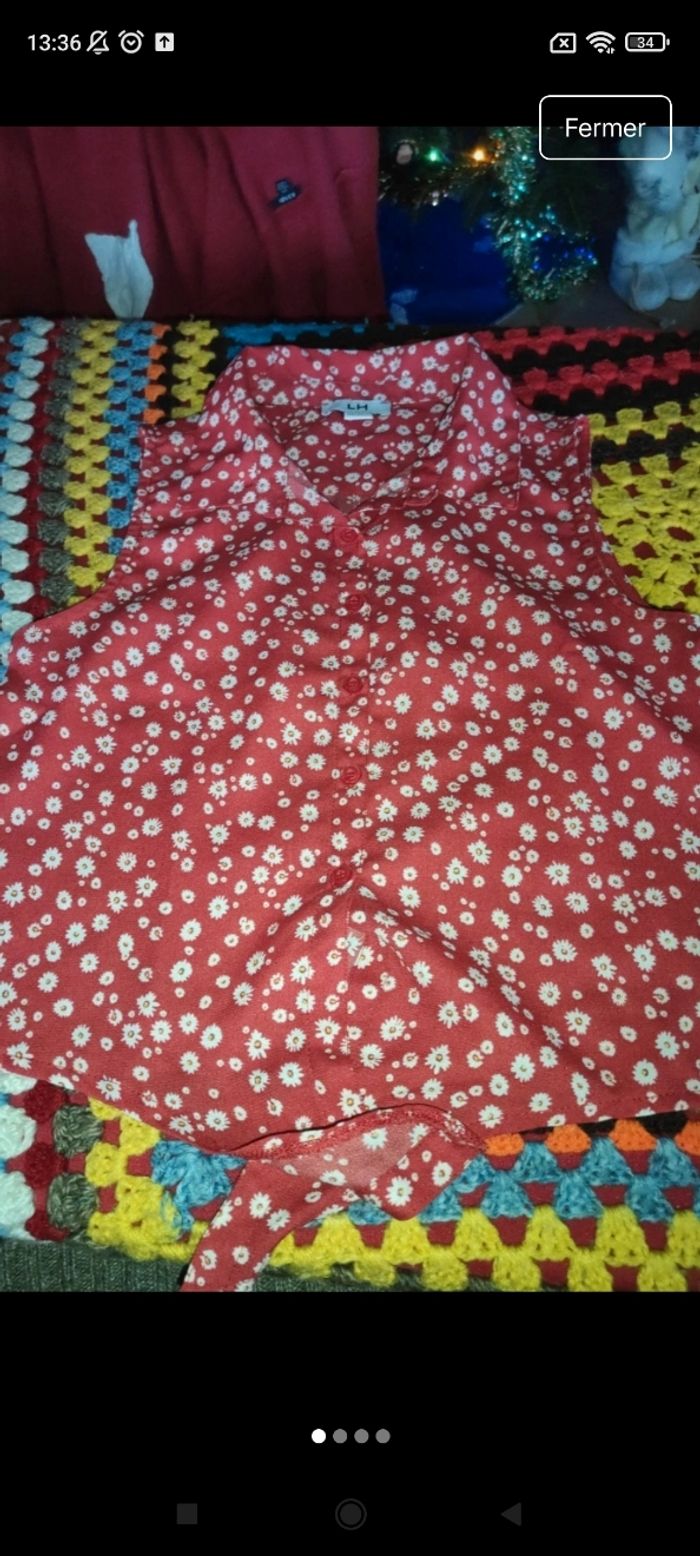 Très jolie haut fille e8