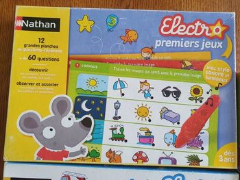 Jeu Nathan Electro premiers jeux