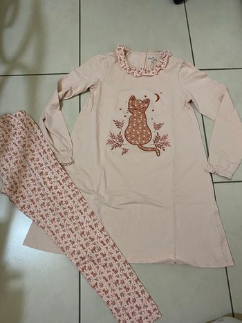 Pyjama chat sergent major 11 ans