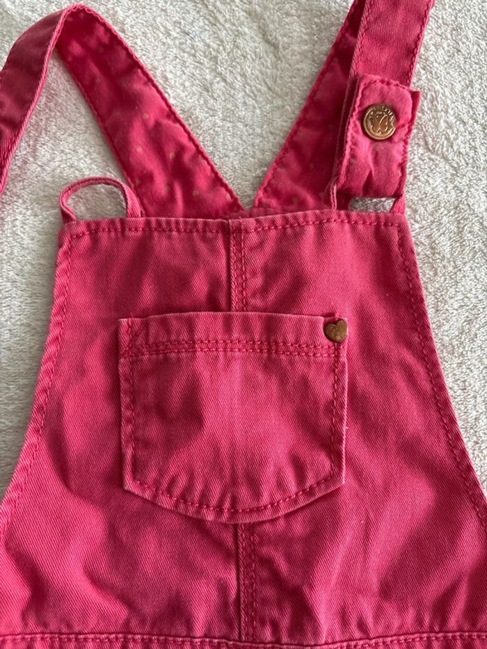 Robe salopette en jeans 2 ans 92 - photo numéro 2