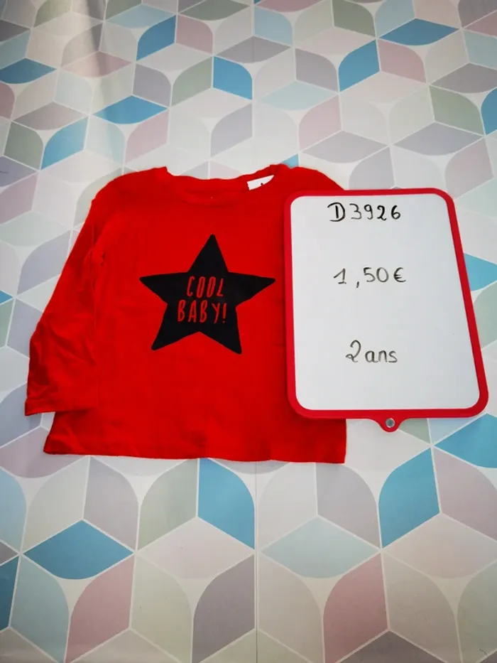 D3926 - tee-shirt garçon 2 ans - photo numéro 3