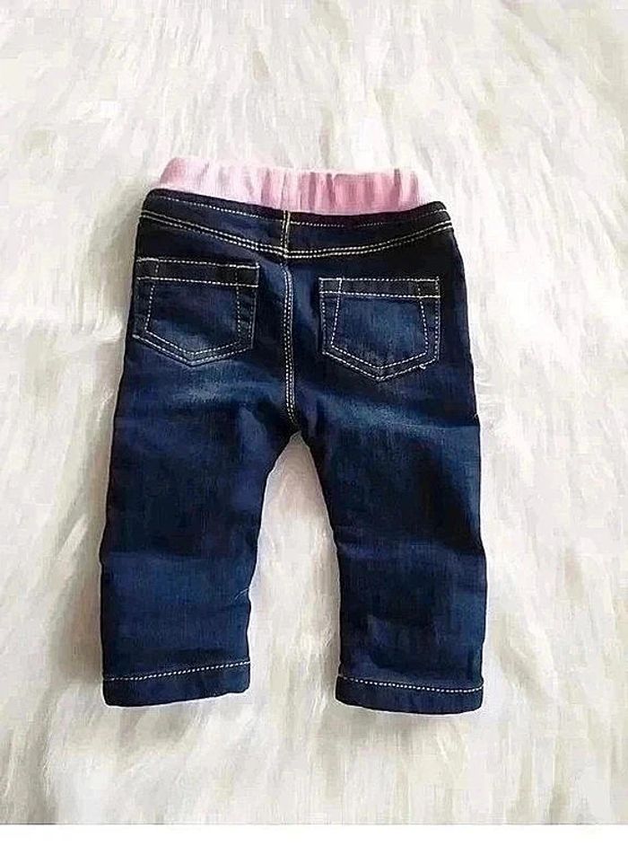 Jean chaud automne hiver bébé fille 6 mois - photo numéro 2