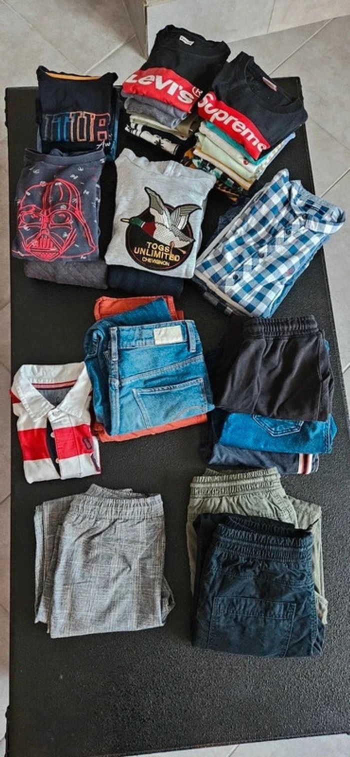 Lot garçon 10 ans 30 pièces