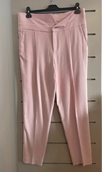 Paul & joe , pantalon, coupe droite rose pour l’été femme, taille 42