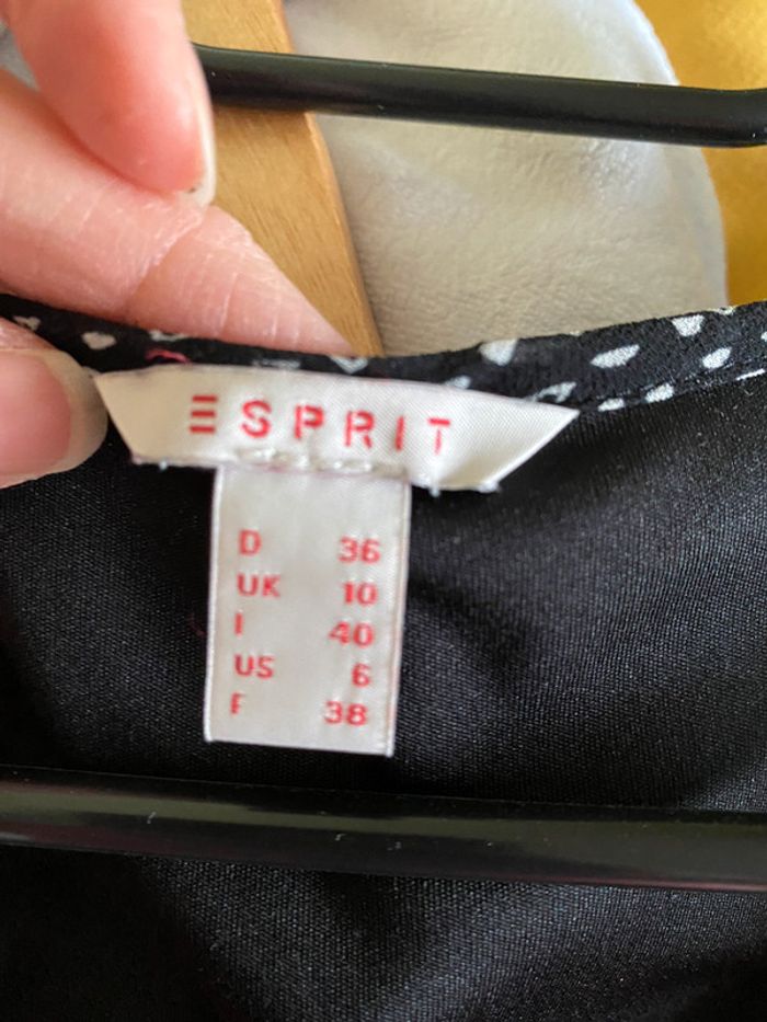 Robe bi-matière Esprit Taille 38 - photo numéro 4
