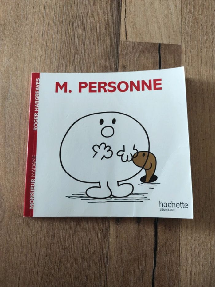 Livre : M. Personne