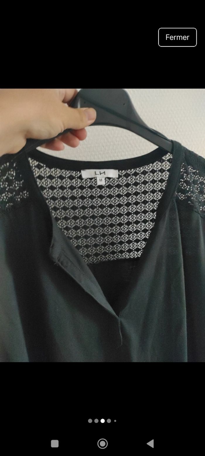 T-shirt Neuf femme taille L La Halle - photo numéro 3
