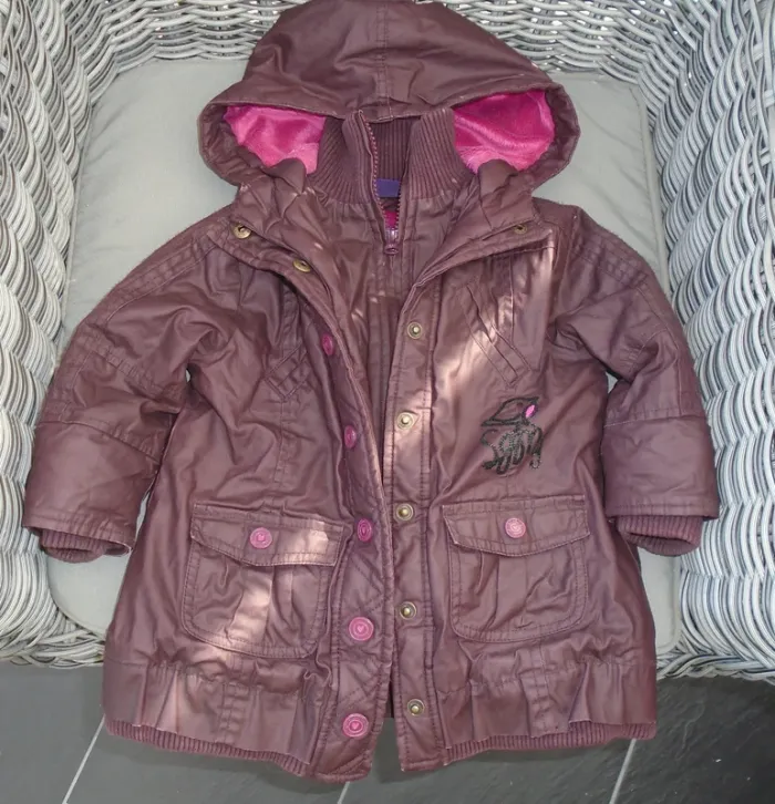 Superbe manteau hiver fille 2 ans (86 cm) Sergent Major