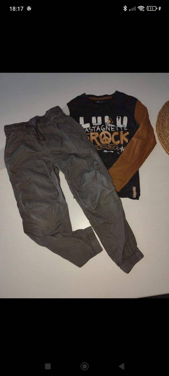 Ensemble garçon  8/10 ans