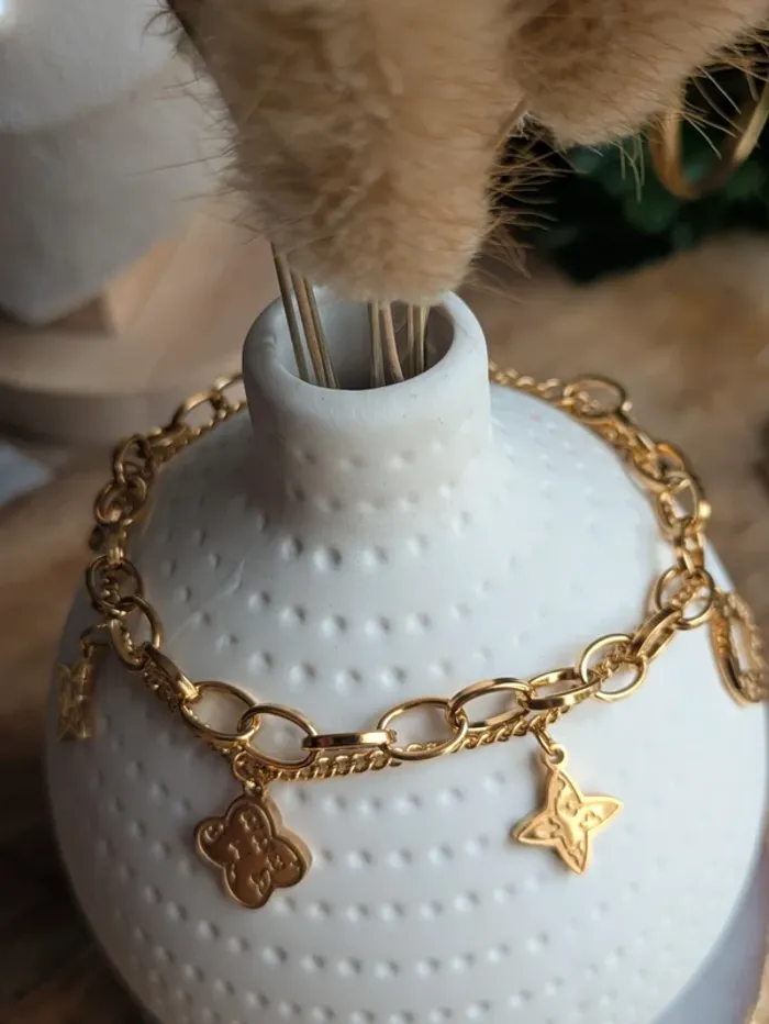 Bracelet tendance doré - photo numéro 2