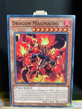 PHNI-FR025 - Dragon Magmacho - Yu-Gi-Oh