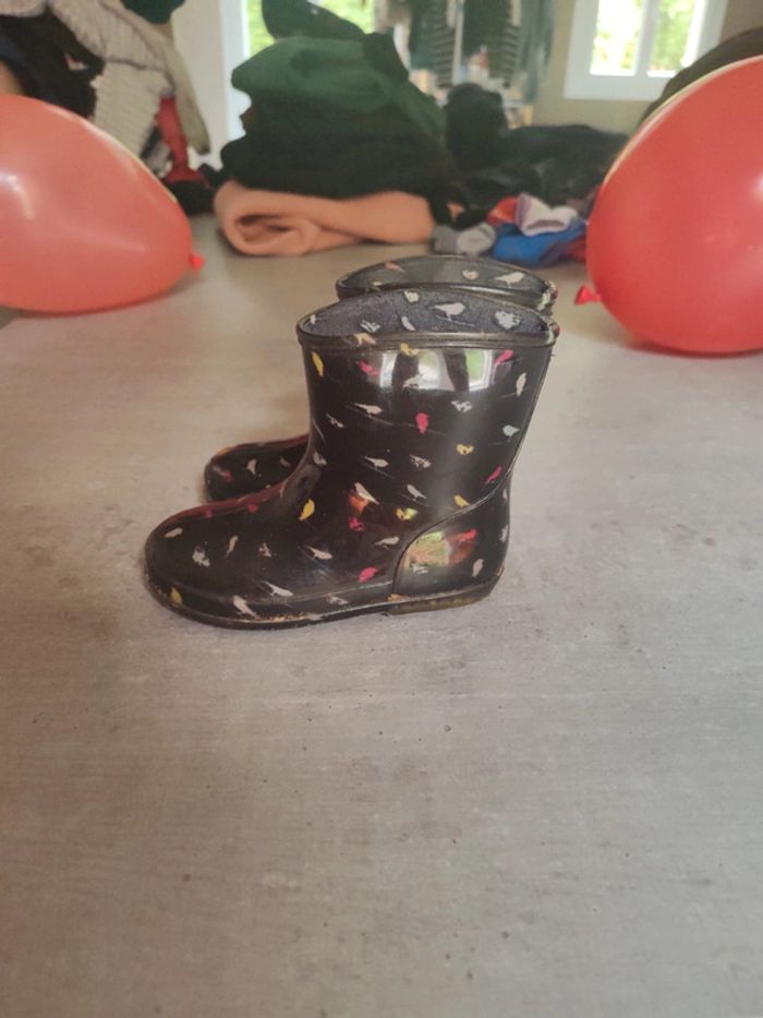 Bottes de pluie taille 22