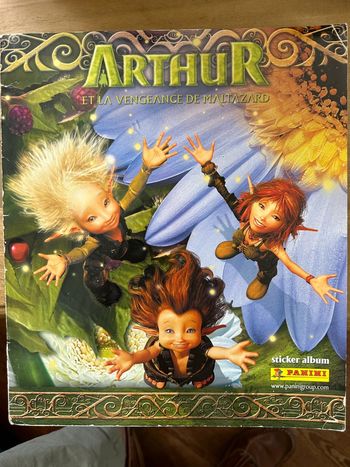 Album Panini complet (-3) Arthur et les Minimoys La vengeance de Maltazard