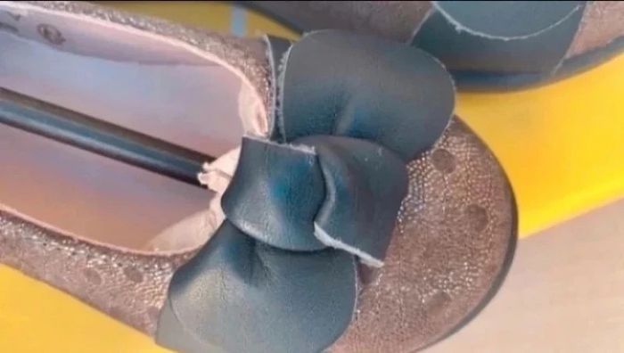 Chaussures ballerines Aster cuir pointure 25 neuves - photo numéro 2