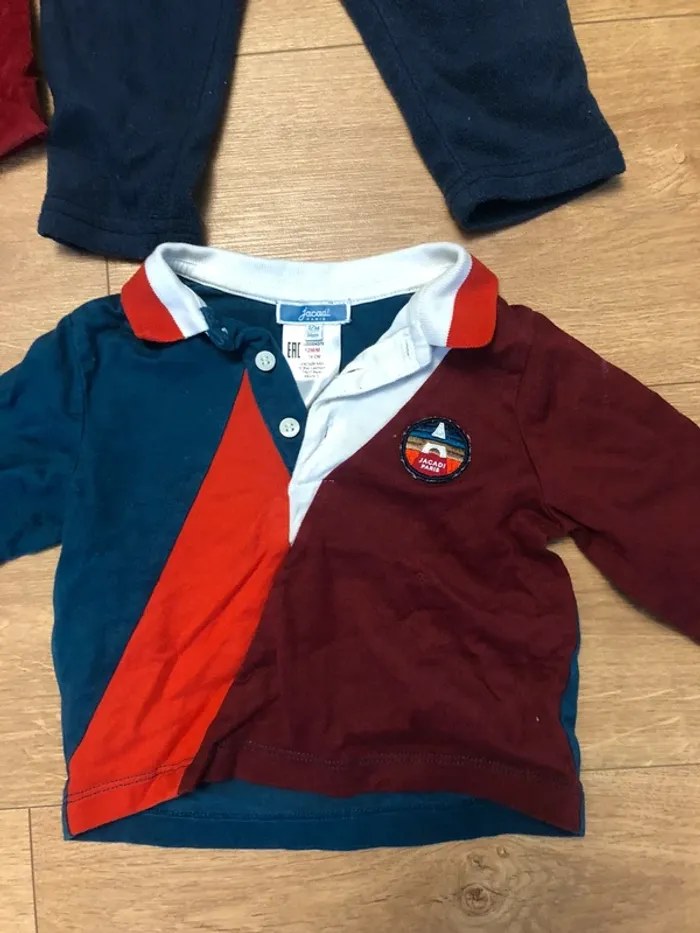Lot de 6 vêtements bébé 12 mois - photo numéro 2