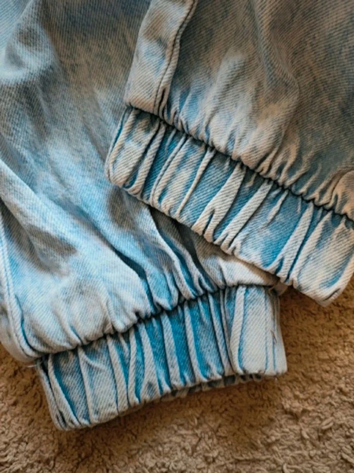 Combinaison longue en Jean denim clair délavé Bershka XS 34 - photo numéro 9