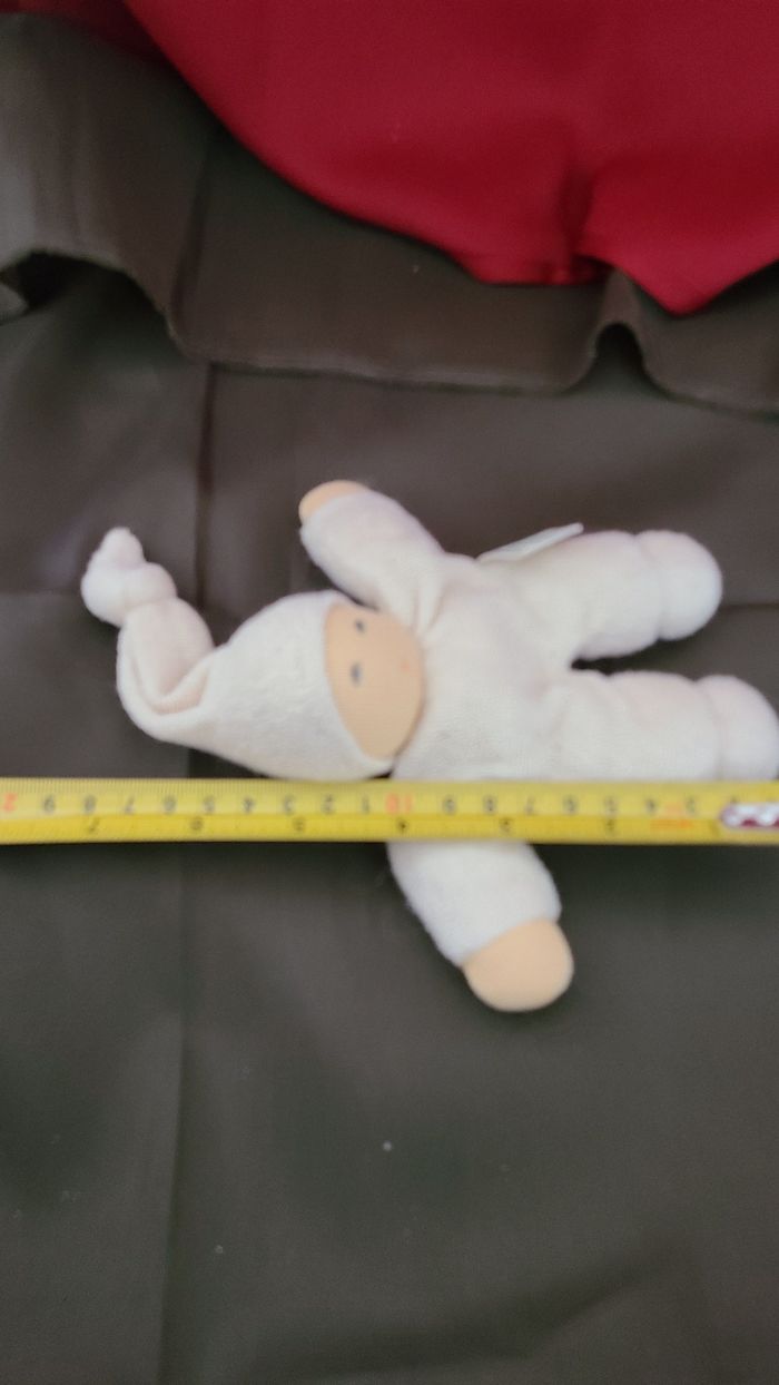 Doudou poupée Pimpel Coloris écru - photo numéro 4