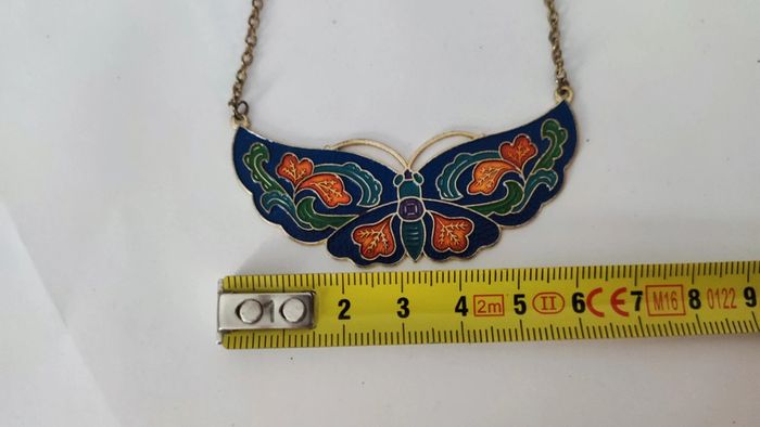 Collier papillon vintage - photo numéro 4