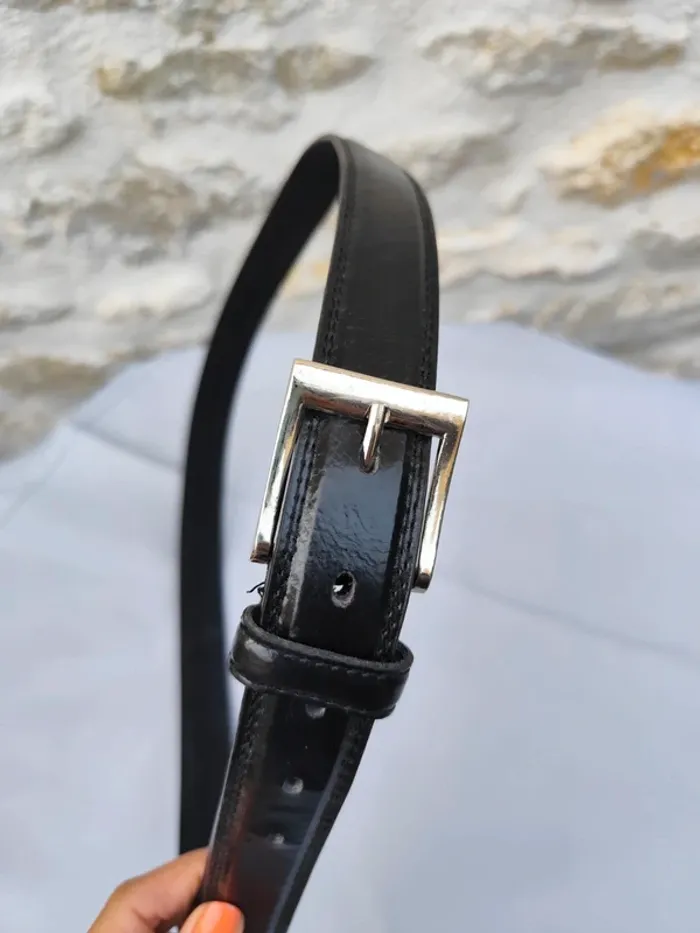 Ceinture femme en cuir véritable taille XL - photo numéro 2