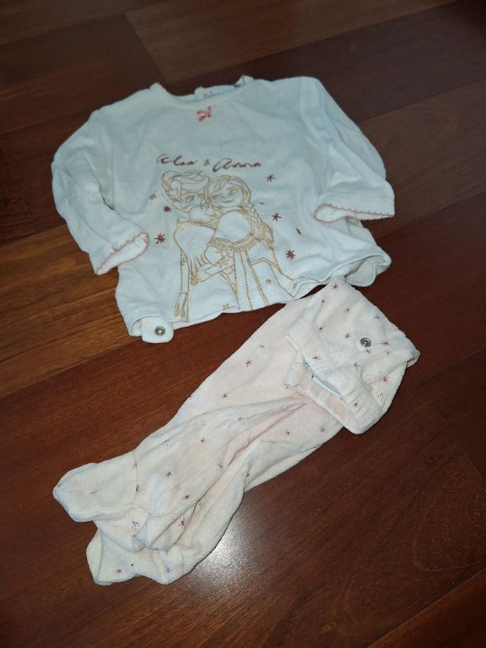 Pyjama reine des neige 12 mois