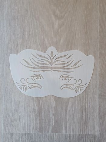 Masque pochoir enfant