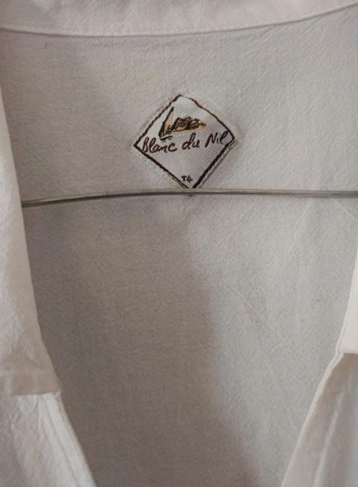 Chemise Blanc du Nil t.40 100% coton - photo numéro 2