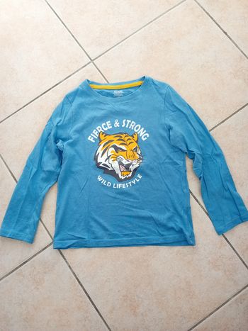 Manche longue Lion 6 ans 