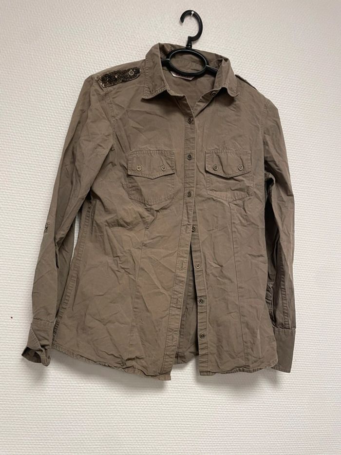 chemise femme kaki taille 36