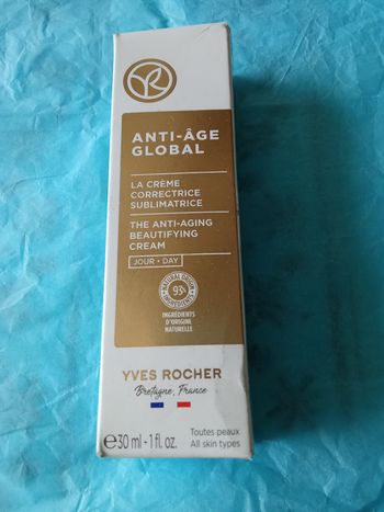 Crème anti age global