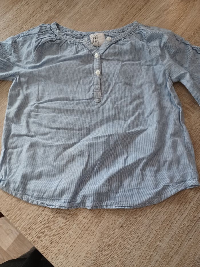 Belle chemisette 12 mois