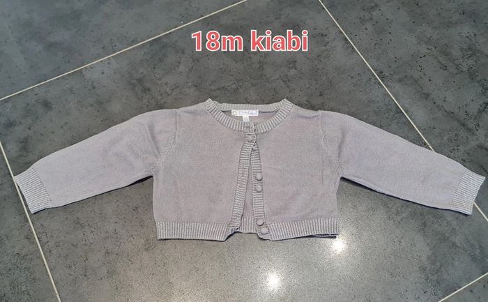Gilet boléro 18m