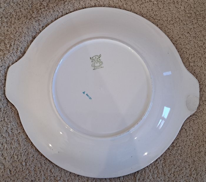 🍽 Assiette décors fleuris Moulin des Loups - photo numéro 2
