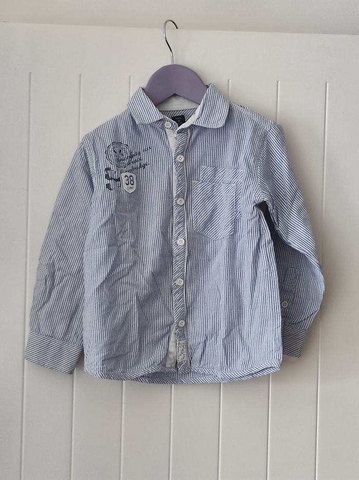 Chemise garçon manches longues 5 ans - photo numéro 2
