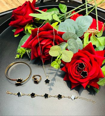 Parure trèfle