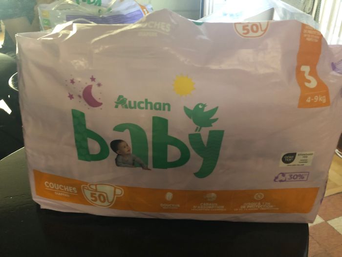 Couches Auchan Taille 3