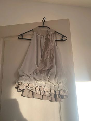 Robe à volant