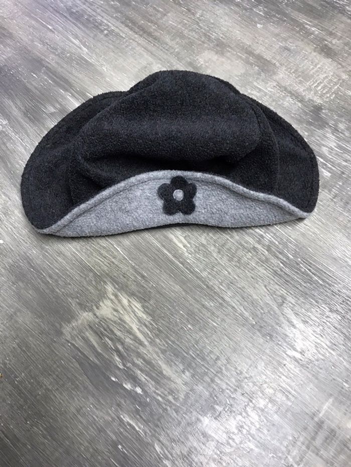Bonnet gris clair et gris foncé - photo numéro 3