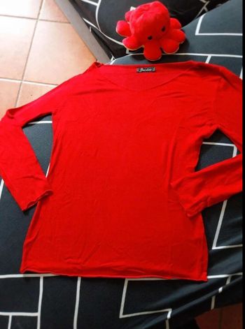 Pull rouge TU