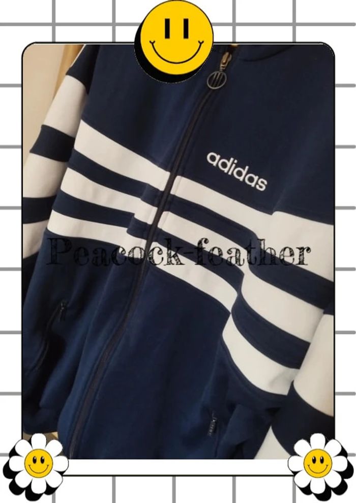 Survêtement adidas officiel vintage 44/46 homme - photo numéro 4