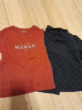 Tee shirt longue manche kiabi 9 mois