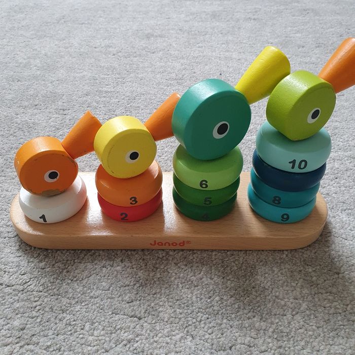Lot de jouets d éveil en bois - photo numéro 4