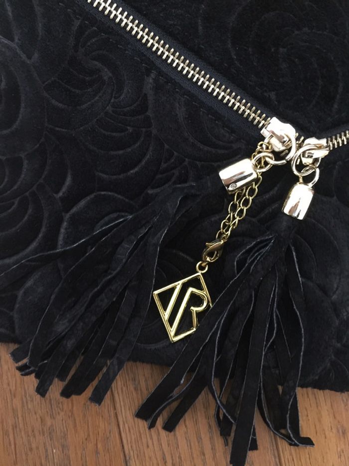 Pochette en cuir Isabella Rhea - photo numéro 2
